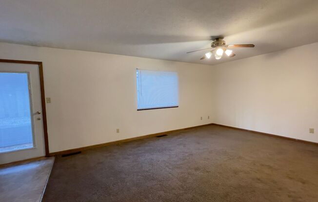 DOWNSTAIRS….2 Bedroom 1 Bath apartment