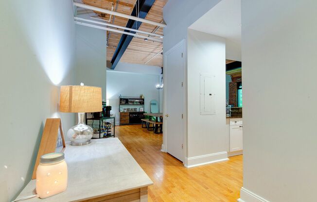 FURNISHED and amazing loft in the historic Factory South building!