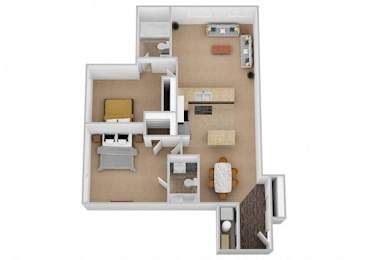 2 beds, 2 baths, 1,086 sqft, $2,150