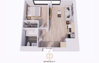 1 bed, 1 bath, 512 sqft, $1,475, Unit Unit 121