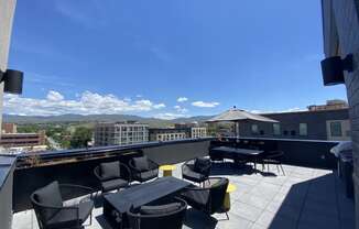 Vanguard Rooftop Patio with Beautiful Views