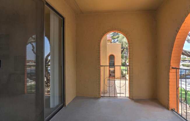 Community Balcony at The View At Catalina Apartments in Tucson, AZ