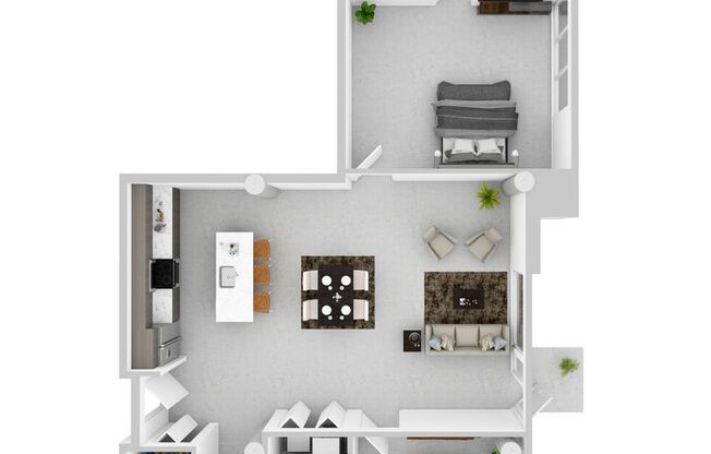 2 beds, 2 baths, 1,343 sqft, $1,945, Unit 104