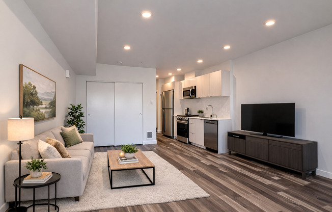 Studio, 1 bath, 278 sqft, $1,885, Unit 307