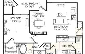Partner-provided photo for $1444 unit