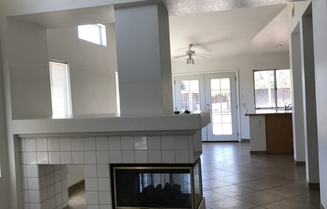 Beautiful home with fenced in backyard!