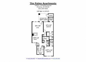 2 beds, 2 baths, 1,068 sqft, $1,702