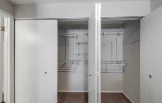 Plenty of closet space