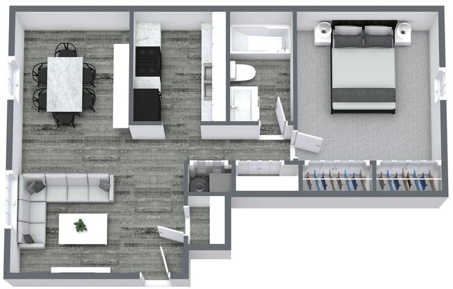 1 bed, 1 bath, 640 sqft, $1,099, Unit 10139B