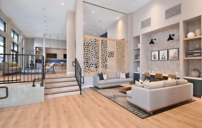 Clubhouse at The Huntington Luxury Apartments in Duarte CA