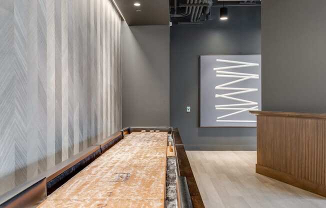 shuffleboard  at Cassidy on Canal, Chicago
