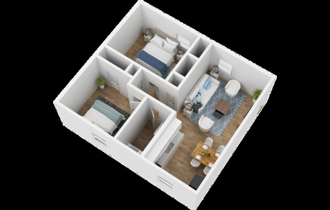 2 beds, 1 bath, 980 sqft, $949, Unit 1160/163