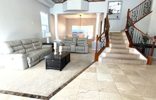 Elegant 2-Story Home with Over 4,000 Sq Ft, Pool, and Stunning Architectural Details