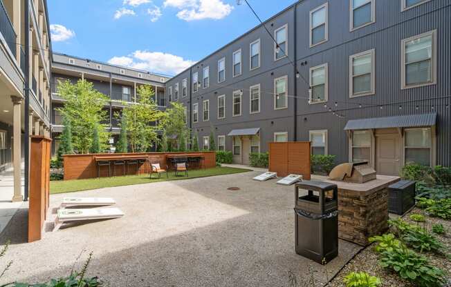 Courtyard with Games