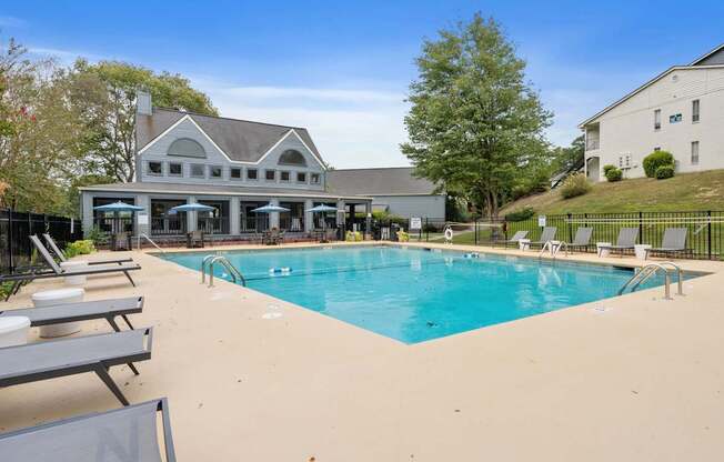 the swimming pool at the resort at governors crossing