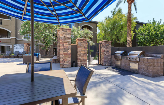Outdoor Grill With Intimate Seating Area at The Preserve by Picerne, Nevada