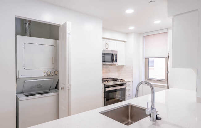 Kitchen with Stainless Steel Appliances