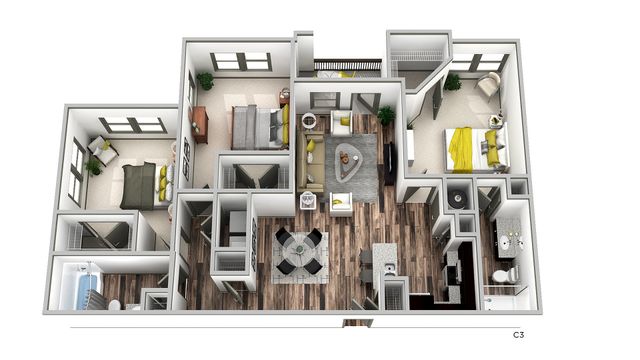 3 beds, 2 baths, 1,391 sqft, $2,246