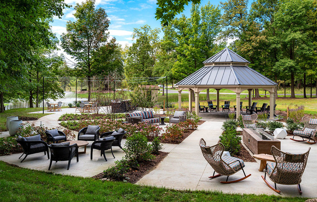 Outdoor Relaxing Chairs at Ascent at Farmington Hills, Farmington Hills, MI, 48331