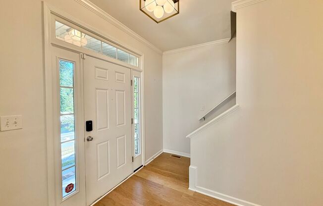 Newly Remodeled 4BD, 2.5BA Raleigh Corner-Lot Home with Modern Upgrades in a Prime Location Near Interstates and Shopping & Dining Options