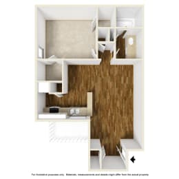1 bed, 1 bath, 716 sqft, $1,179