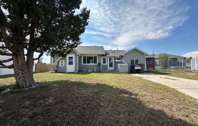 2 BEDROOM, 1 BATHROOM SINGLE FAMILY HOME