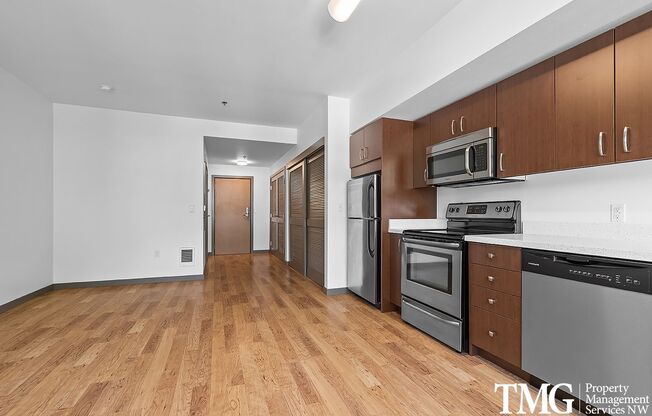 Studio, 1 bath, 528 sqft, $1,400, Unit 402