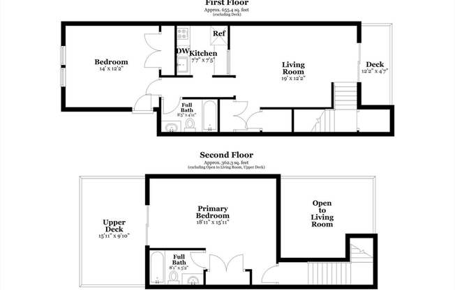 2 beds, 2 baths, 978 sqft, $2,900, Unit 5