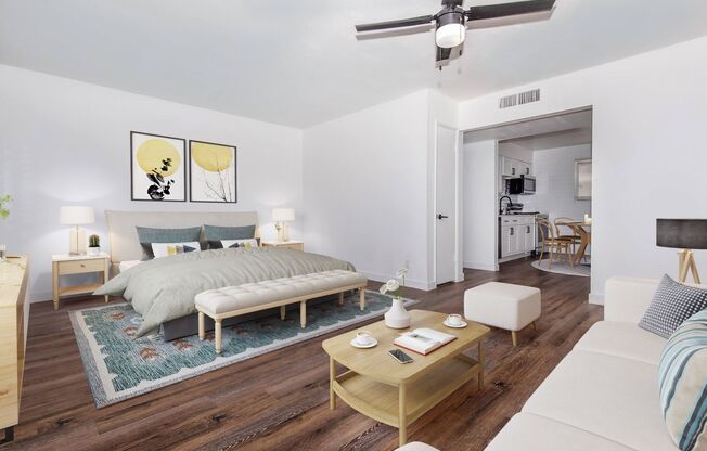 Studio, 1 bath, 500 sqft, $799, Unit 308