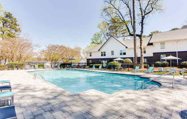 take a dip in the resort style pool at Barcelo at East Cobb, Georgia