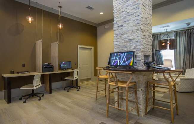 Computer Center at Atria Apartments in Tulsa, OK