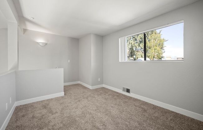 Second Story Loft in One Bedroom Apartment