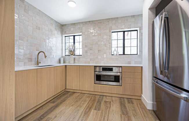 Kitchen at The Resort at Encinitas Luxury Apartment Homes, California