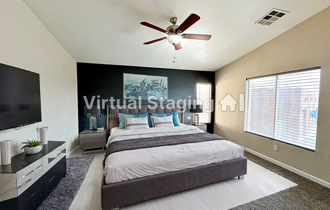 3 BEDROOM TOWNHOME WITH YARD + 2 CAR GARAGE IN GATED HENDERSON COMMUNITY