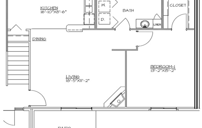1 bed, 1 bath, 800 sqft, $1,015, Unit 6854-02
