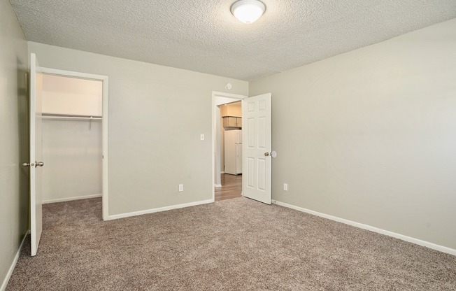 Bedroom with Spacious Closet