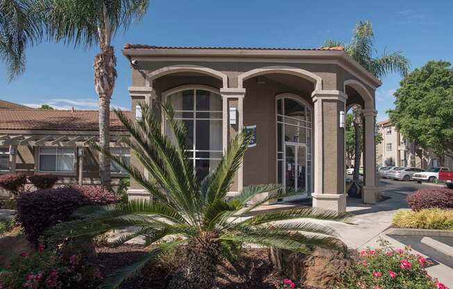 Leasing Center External View at Bella Vista Apartments