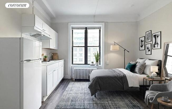 2 beds, 1 bath, $3,100, Unit 6K4
