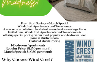 MARCH MADNESS! SPECIALS AVAILABLE!