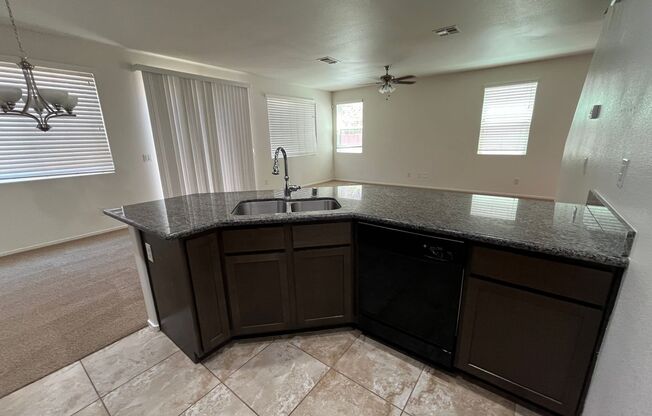 Lovely 2 story home with 3 large bedrooms, 2.5 baths and a 2 car garage.