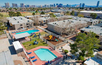 aerial view at Summer Meadows, Nevada