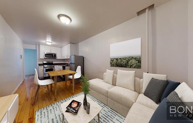 2 beds, 1 bath, $4,250, Unit 3E