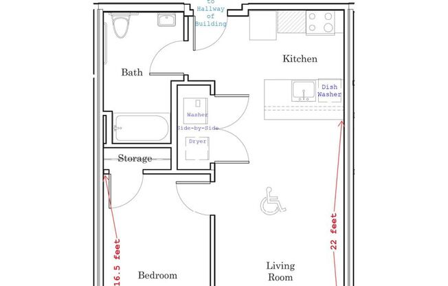 1 bed, 1 bath, 691 sqft, $1,495, Unit 409