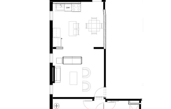 1 bed, 1 bath, 615 sqft, $1,575, Unit 443