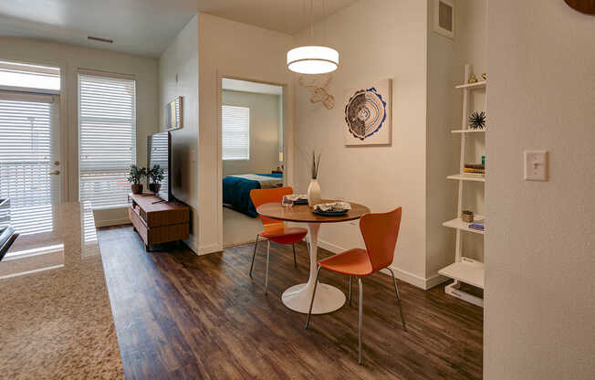 Living Room with Hard Surface Flooring