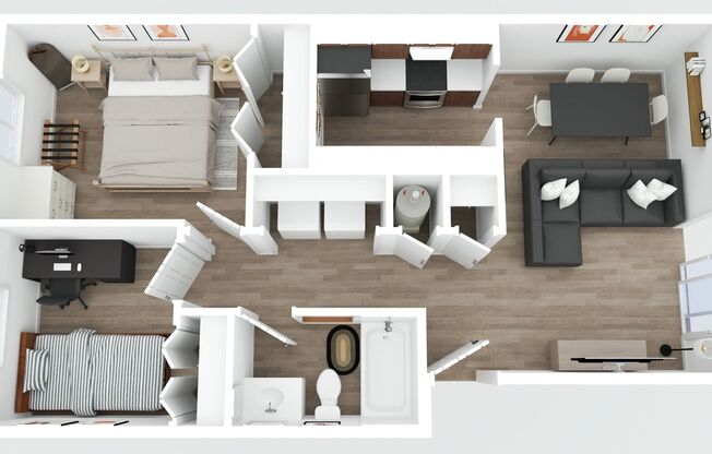 Best value two bedroom apartments in central Phoenix!