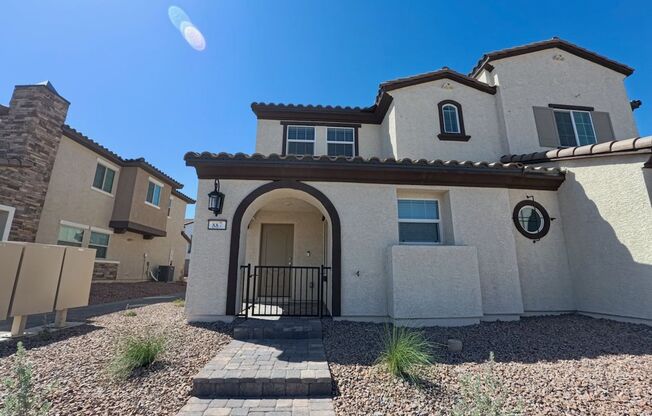 BRAND NEW 3 BED 2.5 BATH 2 CAR GARAGE TOWNHOUSE WITH LOFT AND COMMUNITY POOL IN HENDERSON!