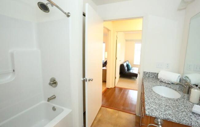 Luxurious Bathroom at Withington Apartments, MRD Apartments, Jackson, 49201
