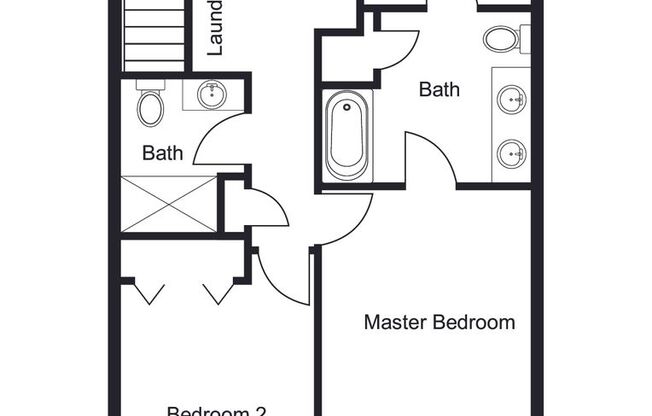 2 beds, 2.5 baths, $2,145