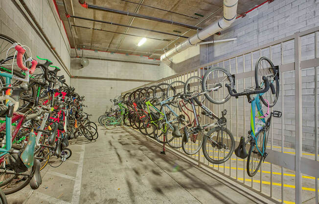 Bike Racks at Glass House by Windsor, Dallas, TX
